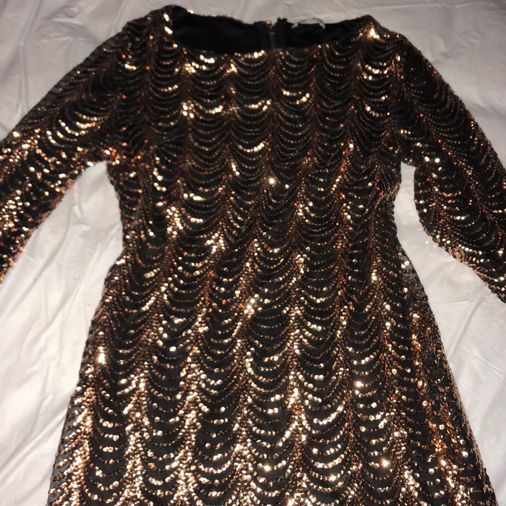Sparkle mini dress